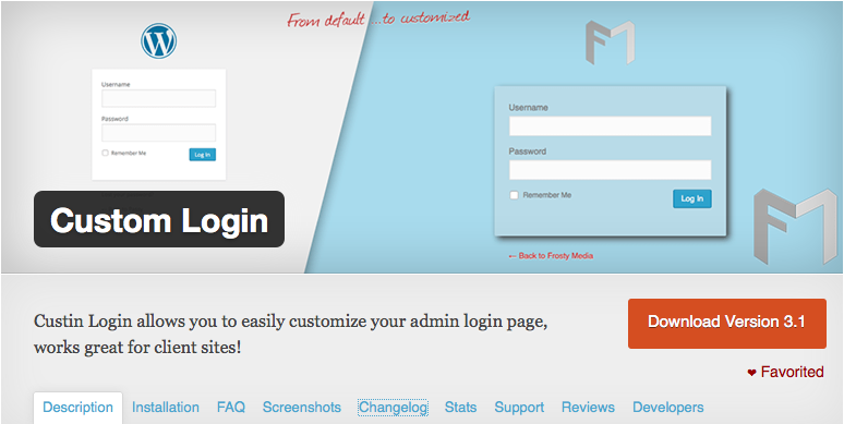 Custom Login v3.1 Released
