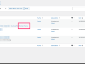 Refresh (update) filesize